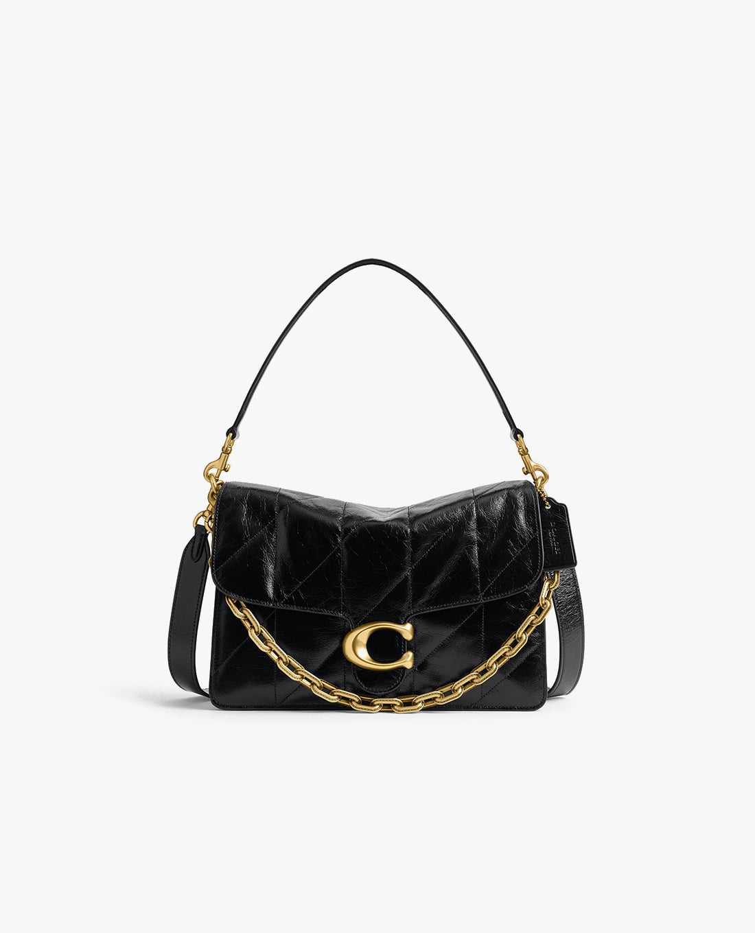 COACH - Túi đeo vai nữ phom chữ nhật Chain Tabby 30