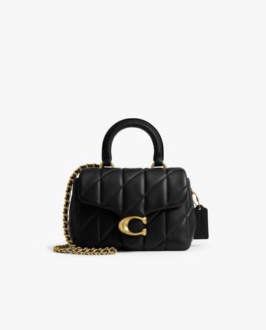  COACH - Túi đeo chéo nữ chần bông Tabby Top 