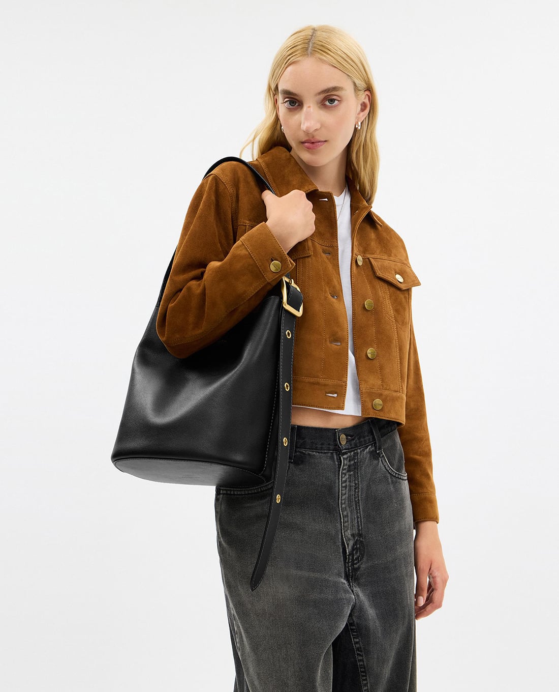 COACH - Túi đeo vai nữ phom chữ nhật Bleecker