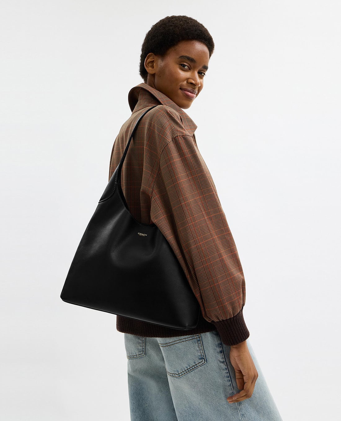 COACH - Túi đeo vai nữ hình thang Brooklyn 34