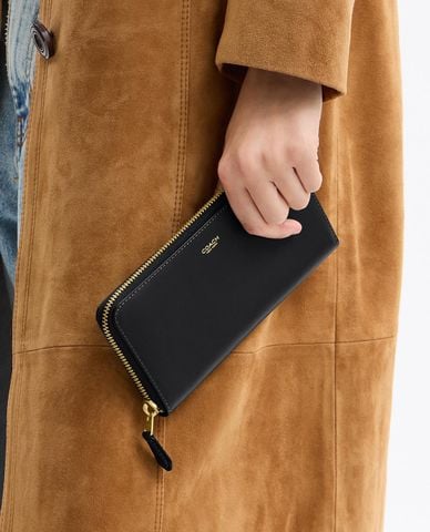  COACH - Ví nữ dáng dài phom chữ nhật Accordion 