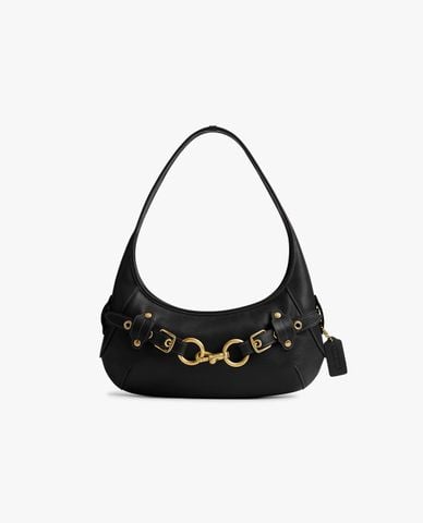  COACH - Túi đeo vai nữ hình bán nguyệt Belted Ergo 