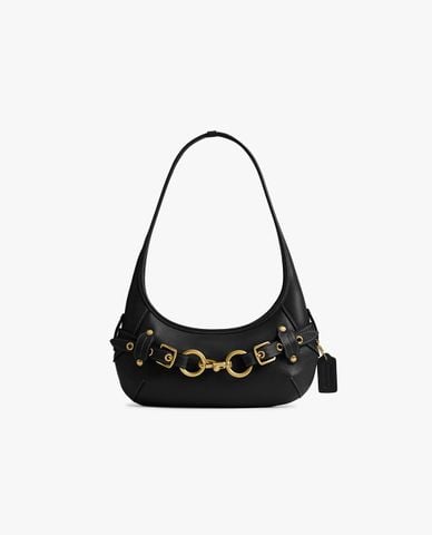  COACH - Túi đeo vai nữ hình bán nguyệt Belted Ergo 26 