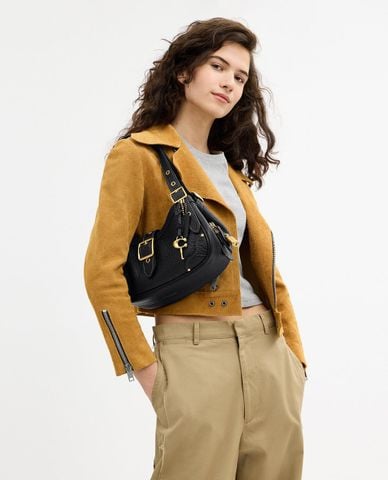  COACH - Túi đeo vai nữ khóa gài Drifter 31 
