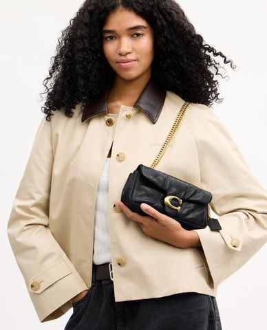  COACH - Túi đeo vai nữ chần bông Tabby 20 