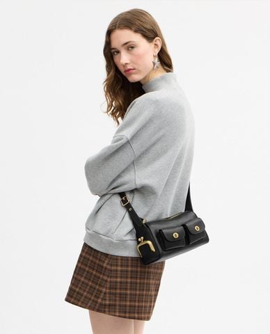  COACH - Túi đeo vai nữ đa ngăn Haversack 27 