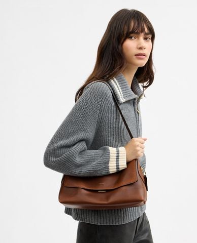 COACH - Túi đeo vai nữ Chelsea 30 In Loved Leather 