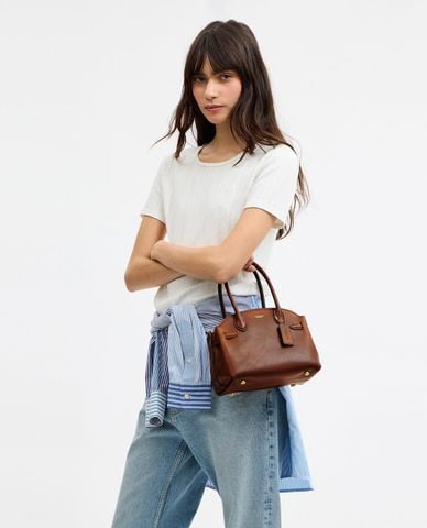  COACH - Túi xách nữ Empire Carryall 21 In Loved Leather 