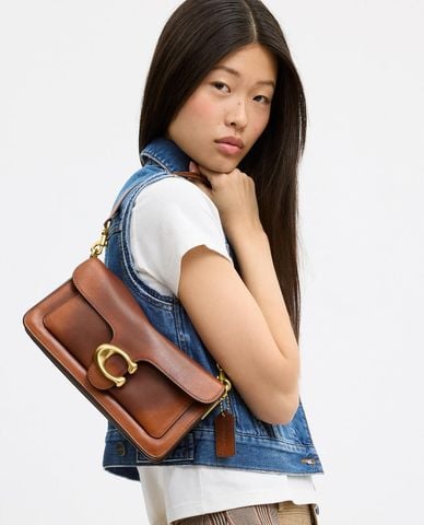  COACH - Túi đeo vai nữ Tabby 26 In Loved Leather 
