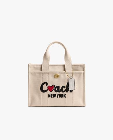  COACH - Túi tote nữ phom chữ nhật Cargo 26 