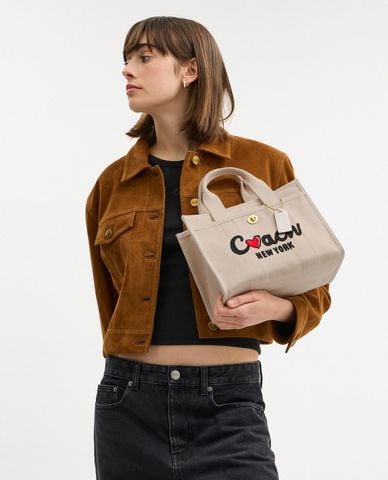  COACH - Túi tote nữ phom chữ nhật Cargo 26 