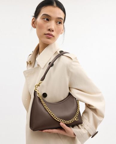  COACH - Túi đeo vai nữ phom chữ nhật Juliet 25 