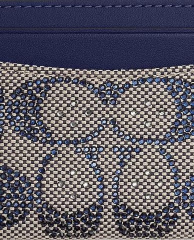  COACH - Ví đựng thẻ nữ Essential In Crystal Signature Jacquard 