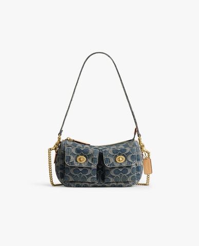  COACH - Túi đeo vai nữ Waverly In Signature 