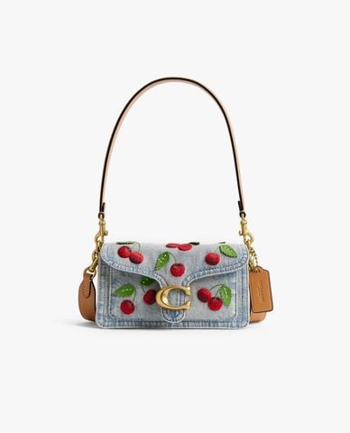  COACH - Túi đeo vai nữ Tabby 20 With Cherry Embroidery 