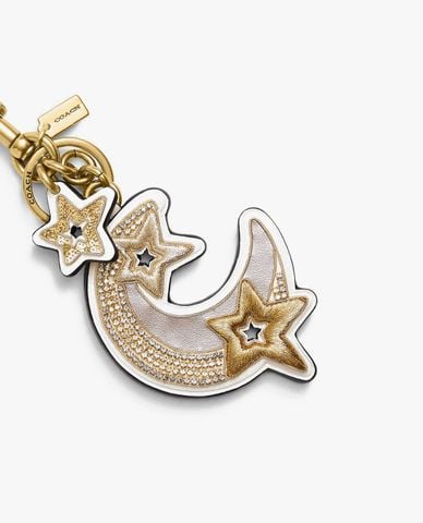  COACH - Móc khóa treo túi nữ Moon And Star 