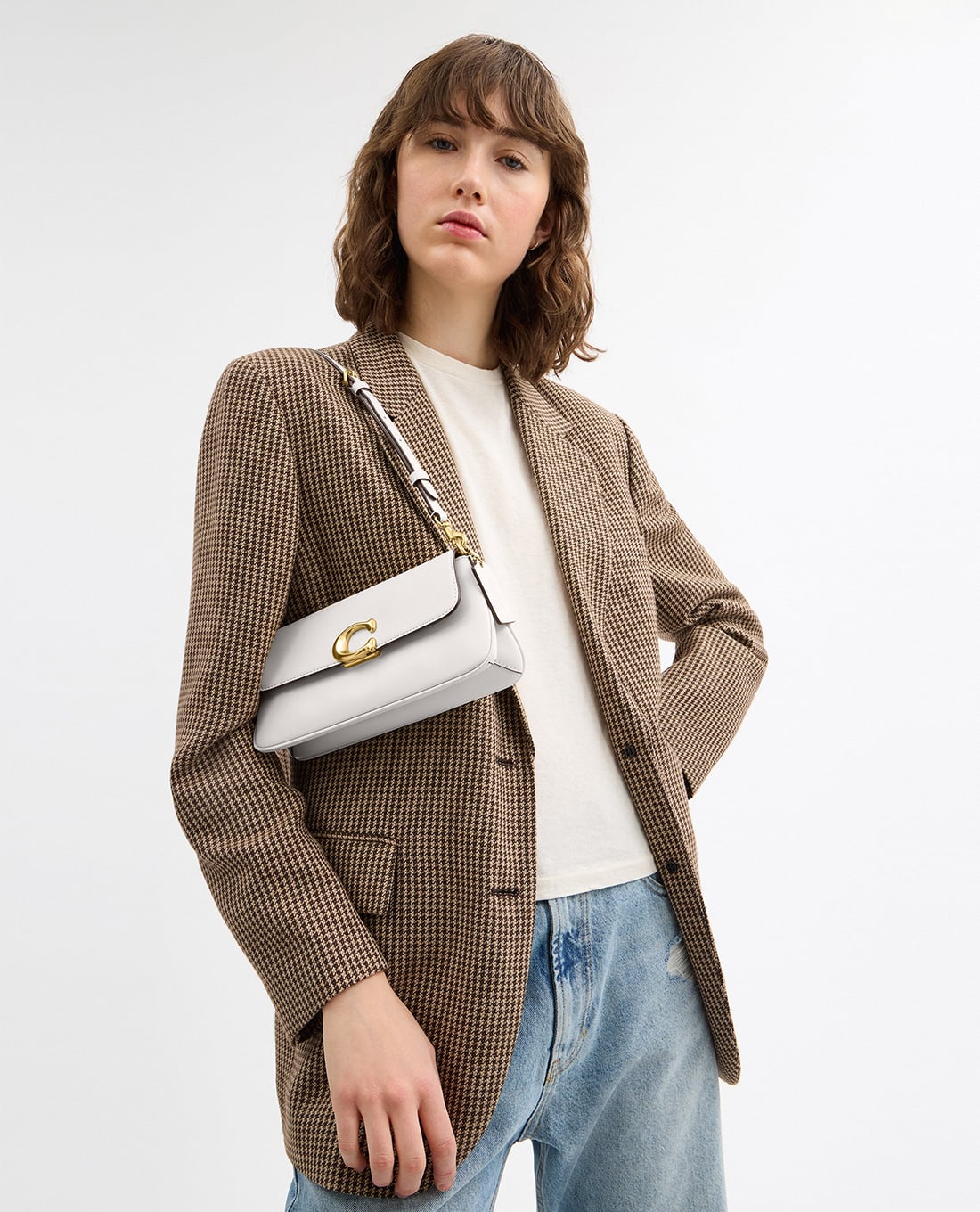 COACH - Túi đeo vai nữ phom chữ nhật Jet