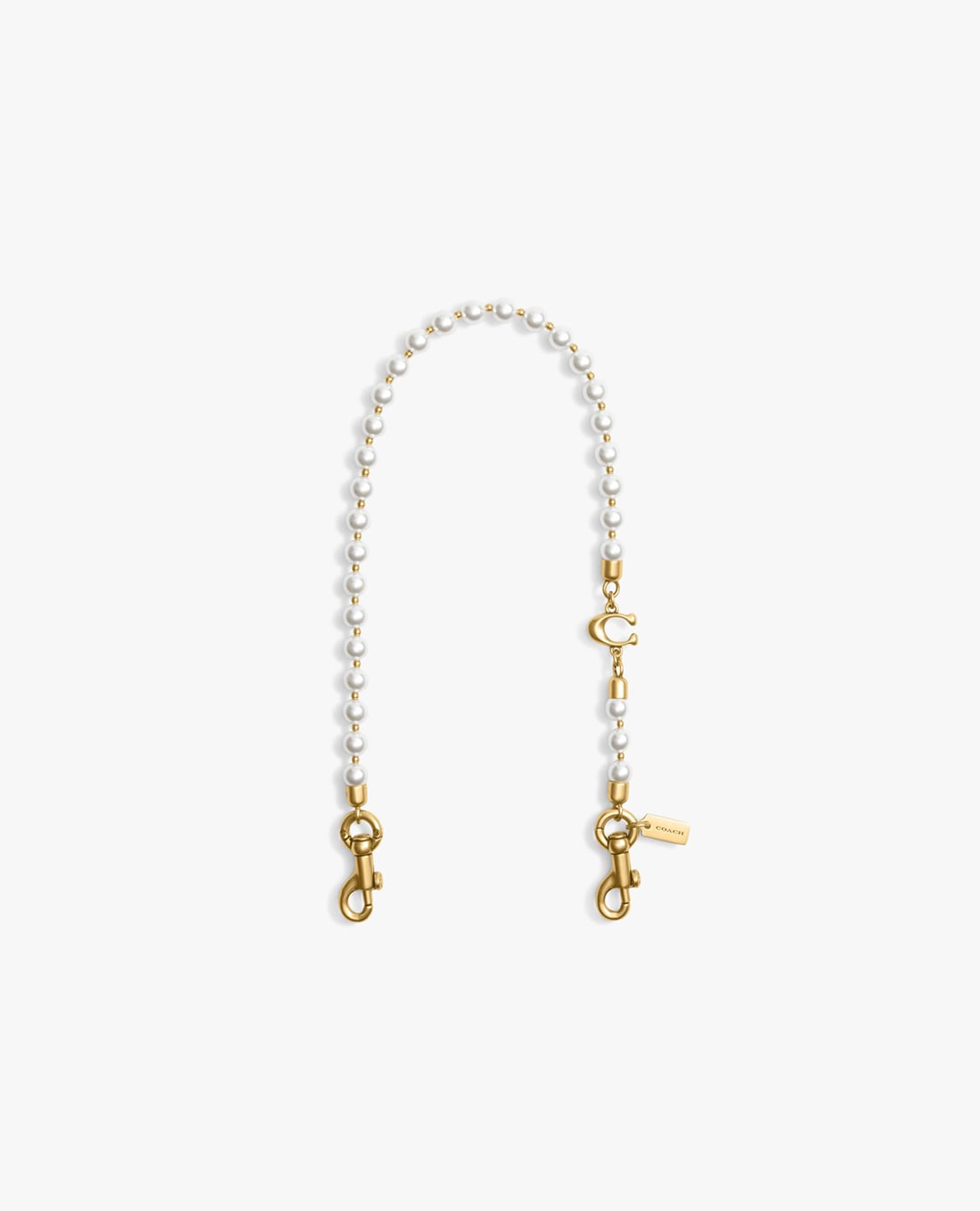 COACH - Dây đeo túi xách nữ ngọc trai