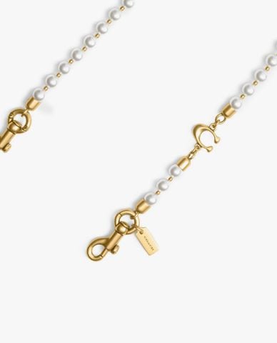  COACH - Dây đeo túi xách nữ ngọc trai 