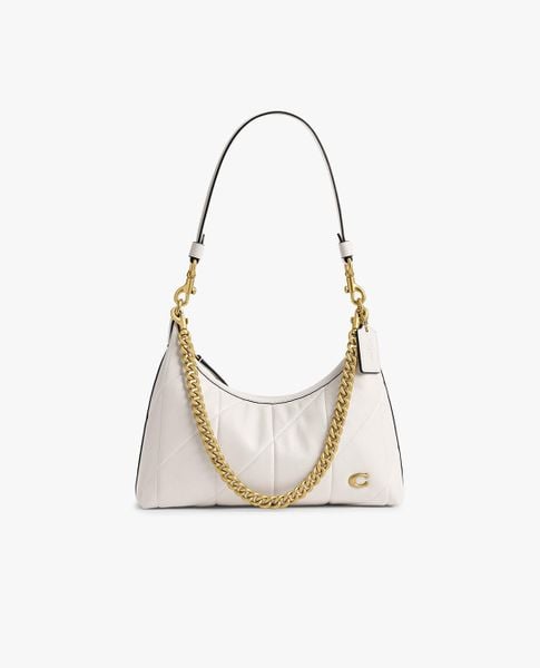  COACH - Túi đeo vai nữ hình thang chần bông Juliet 25 