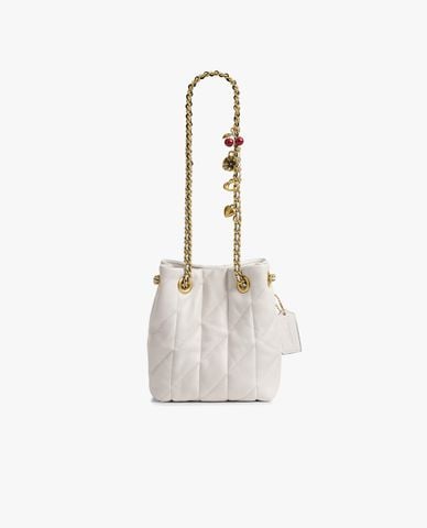  COACH - Túi rút dây nữ phối charm Jade 