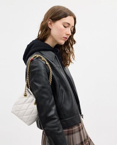  COACH - Túi rút dây nữ phối charm Jade 
