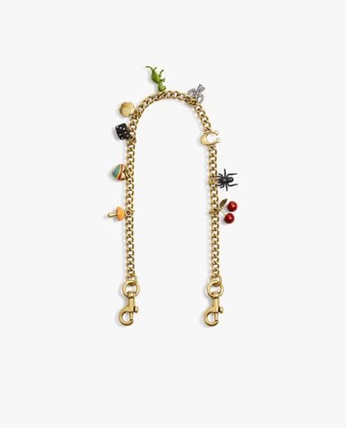  COACH - Dây đeo túi xách nữ phối charm 