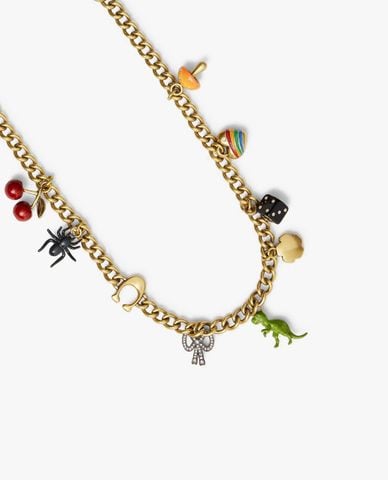  COACH - Dây đeo túi xách nữ phối charm 