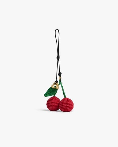  COACH - Móc khóa treo túi nữ Cherry 