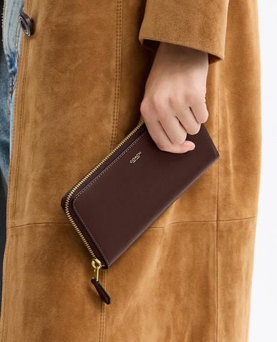  COACH - Ví nữ dáng dài phom chữ nhật Accordion 