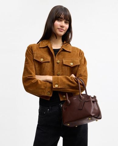  COACH - Túi xách nữ hình thang Empire Carryall 21 