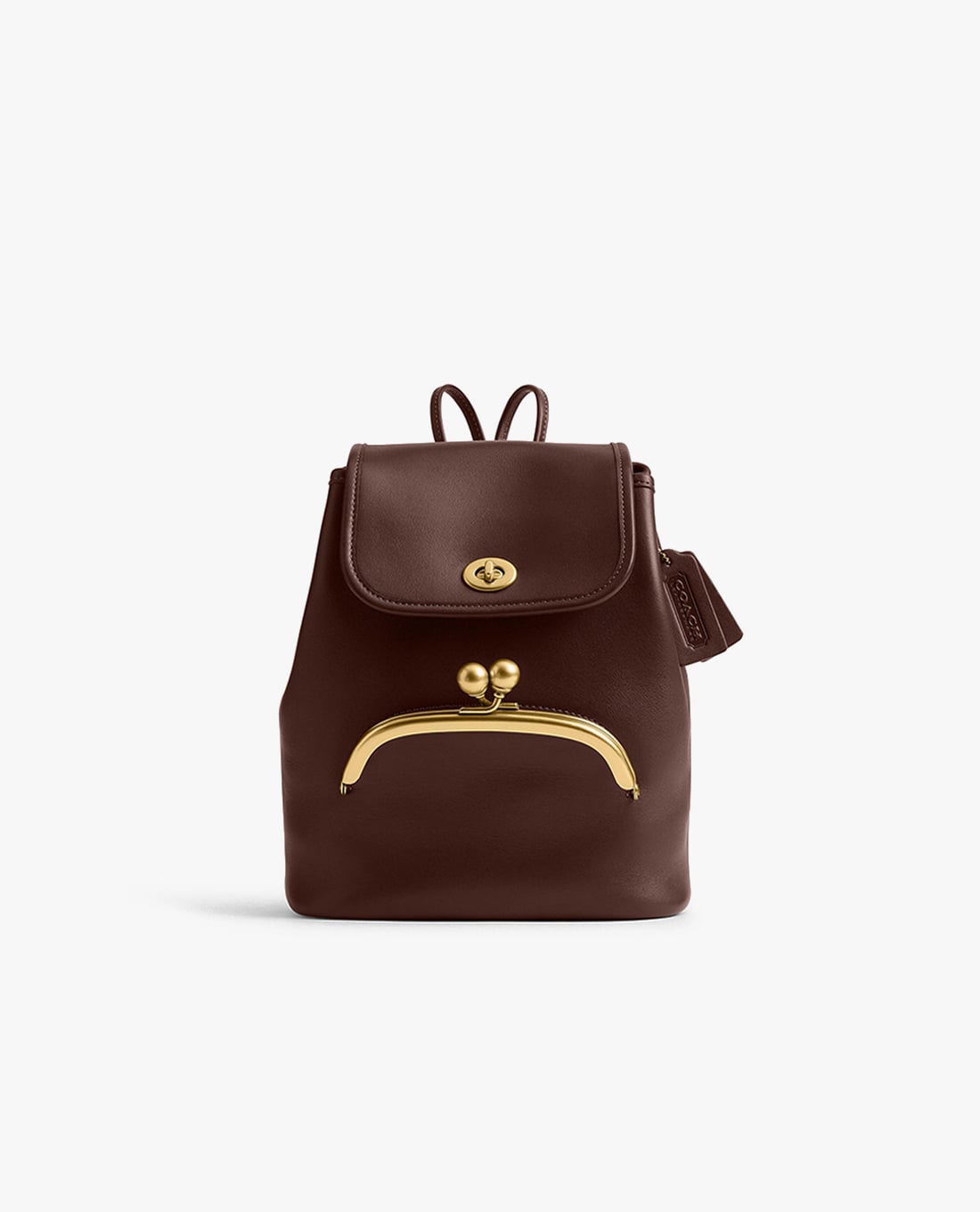 COACH - Balo nữ nắp gập Kisslock