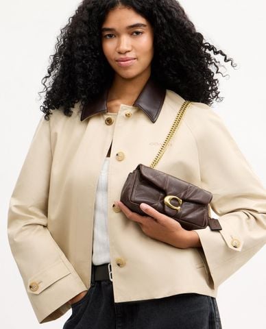  COACH - Túi đeo vai nữ chần bông Tabby 20 