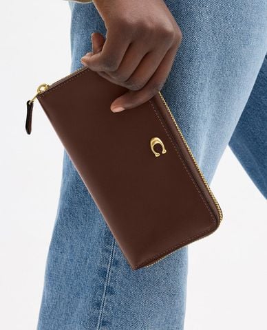  COACH - Ví nữ dáng dài phom chữ nhật Accordion 