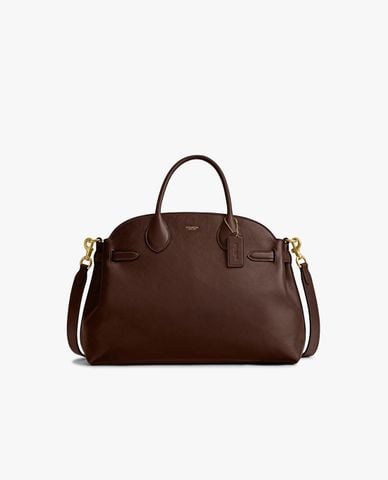  COACH - Túi xách nữ phom chữ nhật Soft Empire 40 
