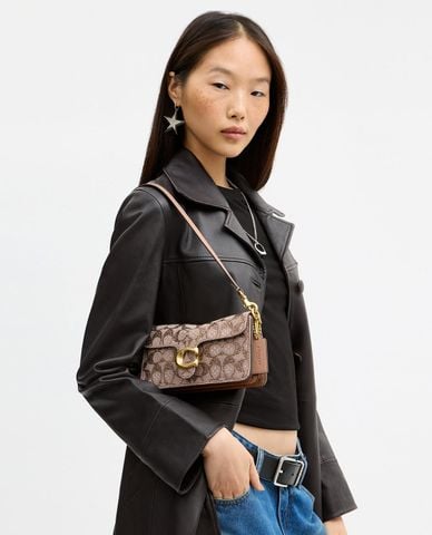  COACH - Túi đeo vai nữ phom chữ nhật Tabby 20 