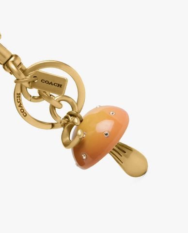  COACH - Móc khóa treo túi nữ Mushroom 
