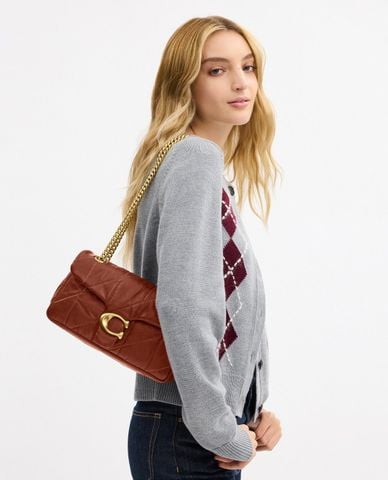  COACH - Túi đeo vai nữ phom chữ nhật Tabby 26 