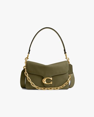  COACH - Túi đeo vai nữ phom chữ nhật Chain Tabby 
