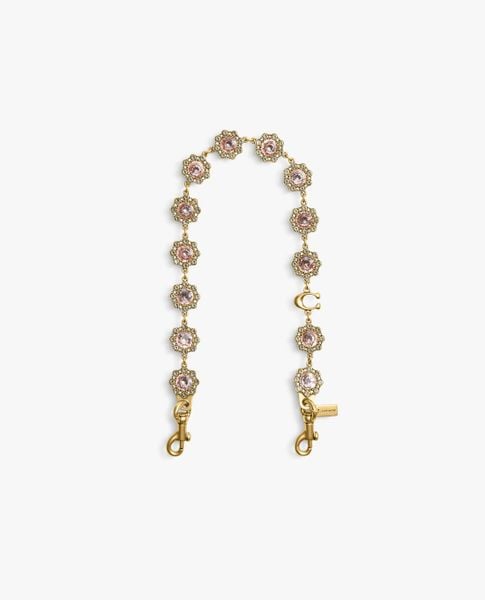  COACH - Dây đeo túi xách nữ đính charm 