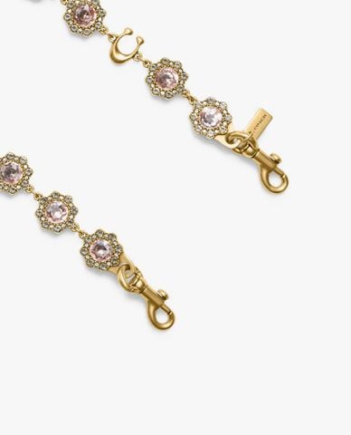  COACH - Dây đeo túi xách nữ đính charm 