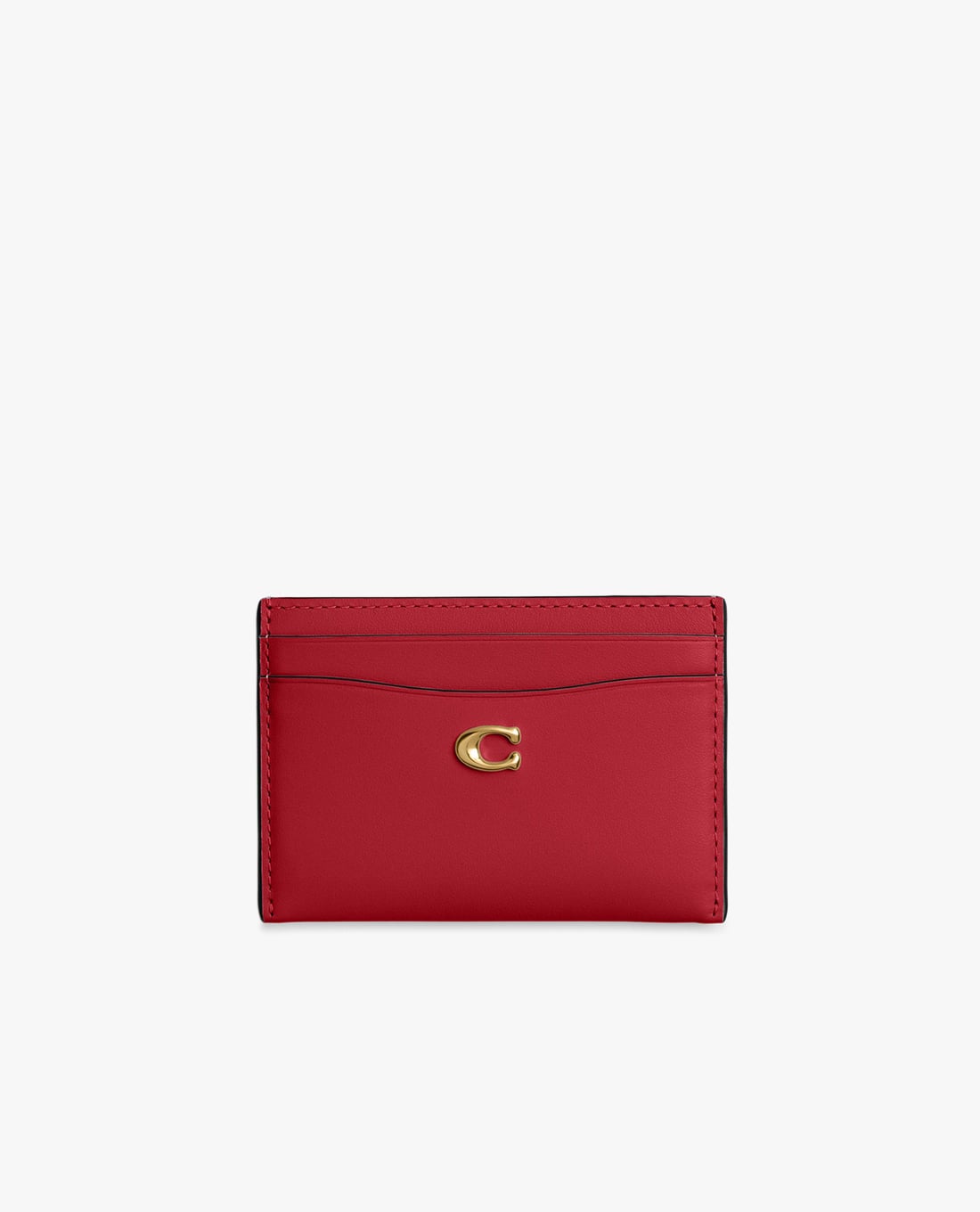 COACH - Ví đựng thẻ nữ phối logo nhỏ thanh lịch