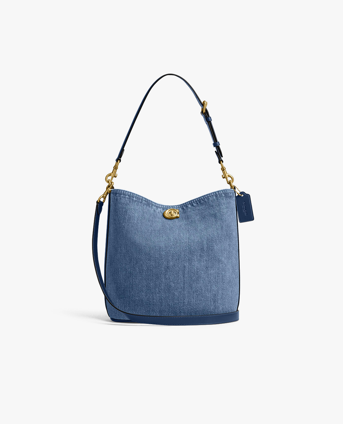 COACH - Túi đeo vai nữ phom vuông Willow