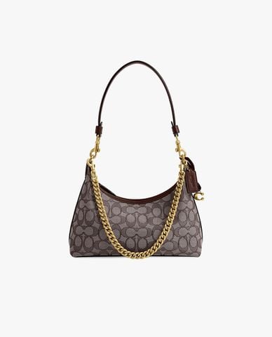  COACH - Túi đeo vai nữ Juliet 25 In Signature Jacquard 