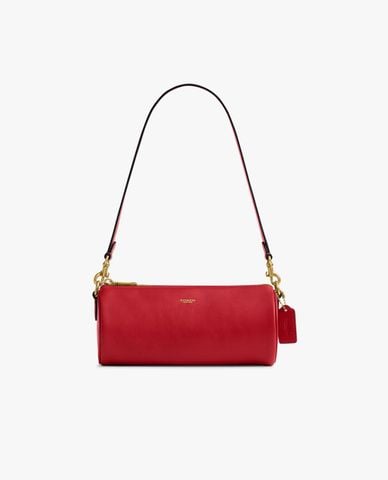  COACH - Túi đeo vai nữ dáng trụ Barrel 