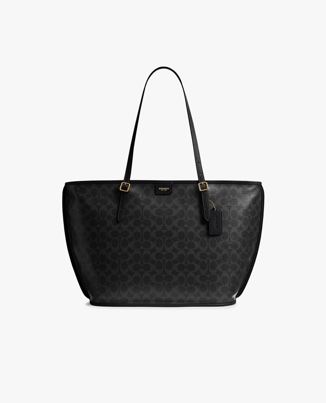 COACH - Túi tote nữ hình thang Taxi In Signature Canvas