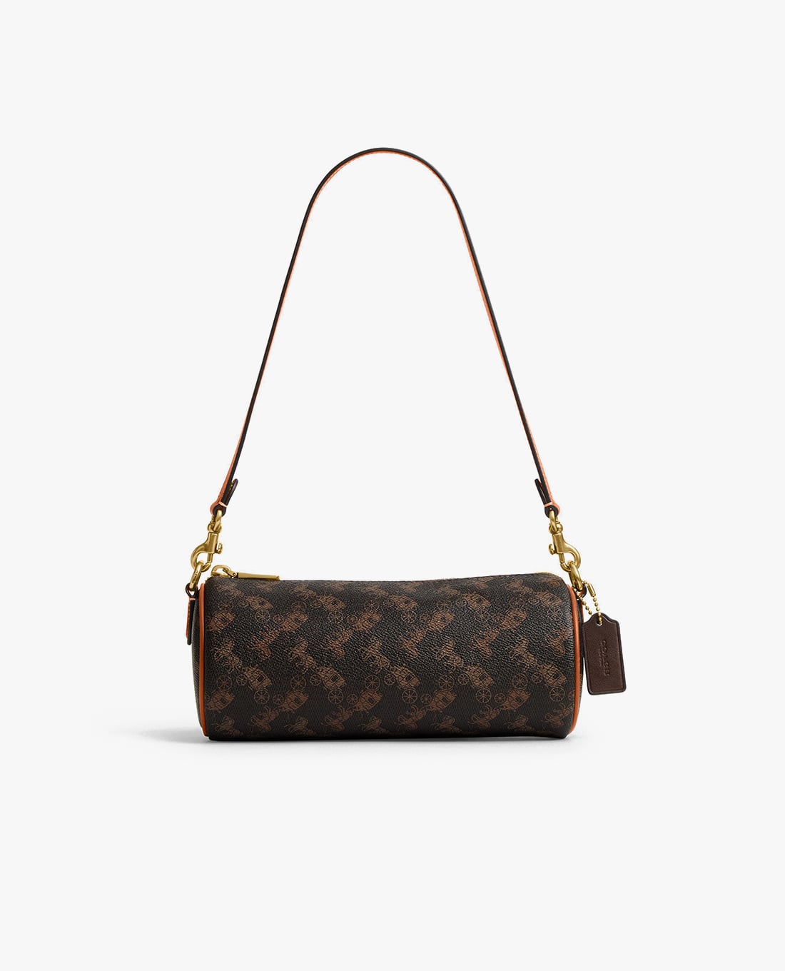 COACH - Túi đeo vai nữ Barrel With Horse And Carriage Print