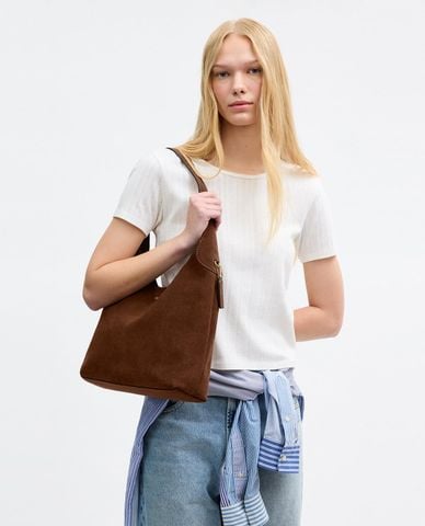  COACH - Túi đeo vai nữ hình thang Brooklyn 34 