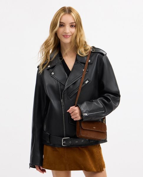  COACH - Túi đeo chéo nữ phom chữ nhật Elora 