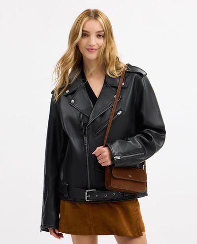  COACH - Túi đeo chéo nữ phom chữ nhật Elora 